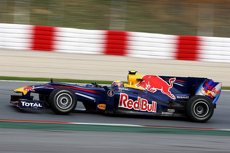 Webber vor H&uuml;lkenberg und Rosberg: Test in Barcelona