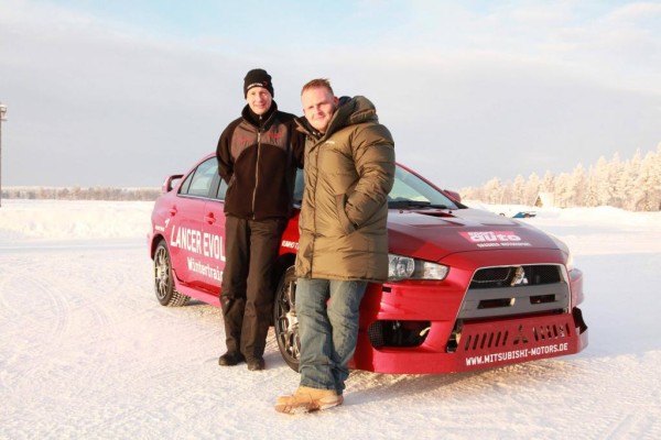 Wintertraining: TV-Star trifft auf Rallye-Profi