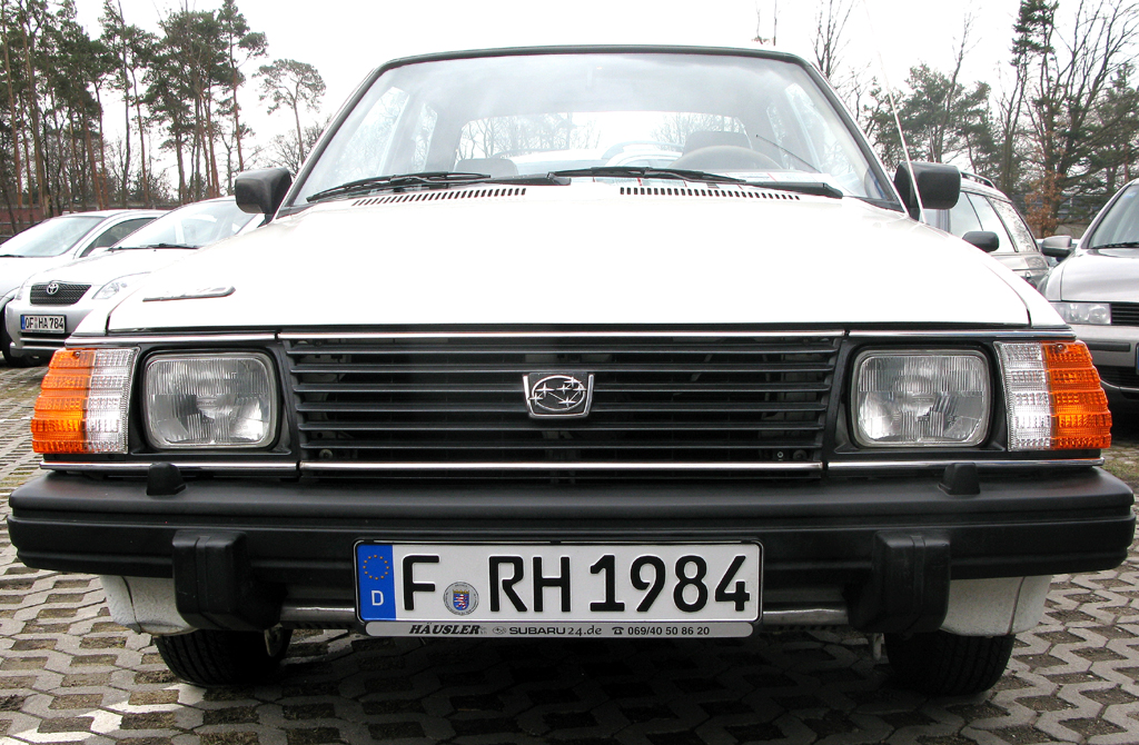 30 Jahre Subaru in Deutschland: Mit dem Allrad-1800 fing alles an.