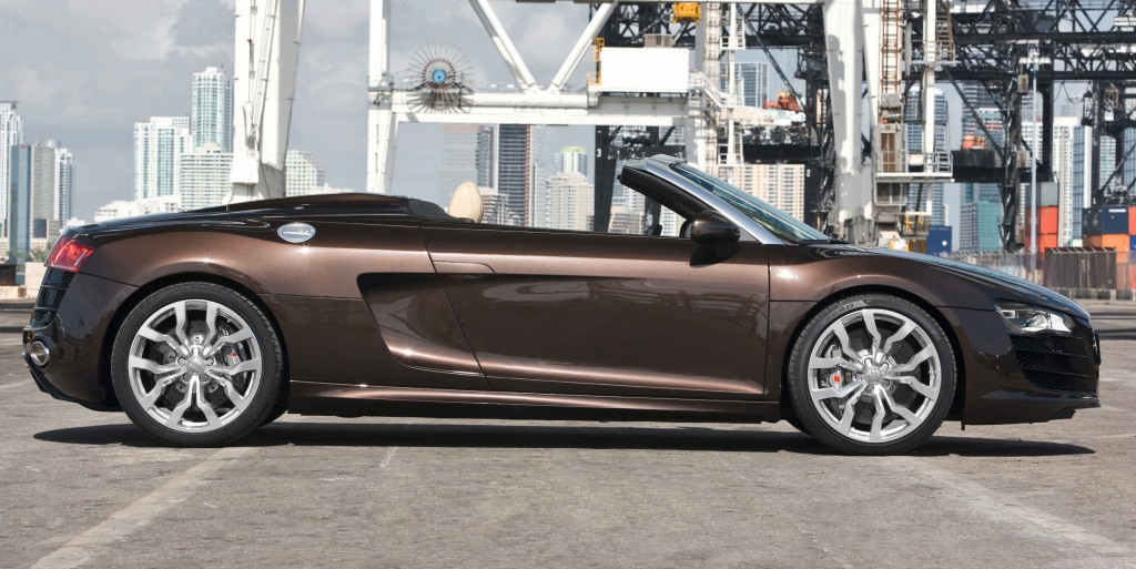 Audi R8 Spyder - Dachloses Kraftpaket für 156 400 Euro 