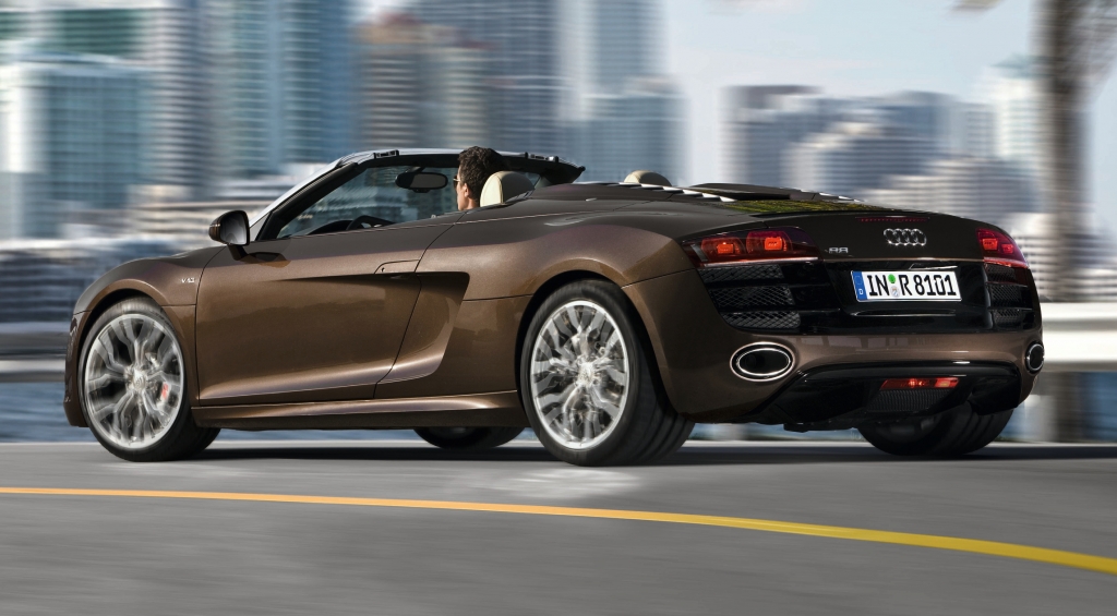 Audi R8 Spyder - Dachloses Kraftpaket für 156 400 Euro 