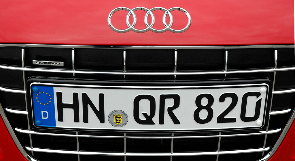 Audis neuer R8 Spyder: Der Sportwagen wird in Neckarsulm bei Heilbronn gebaut. 