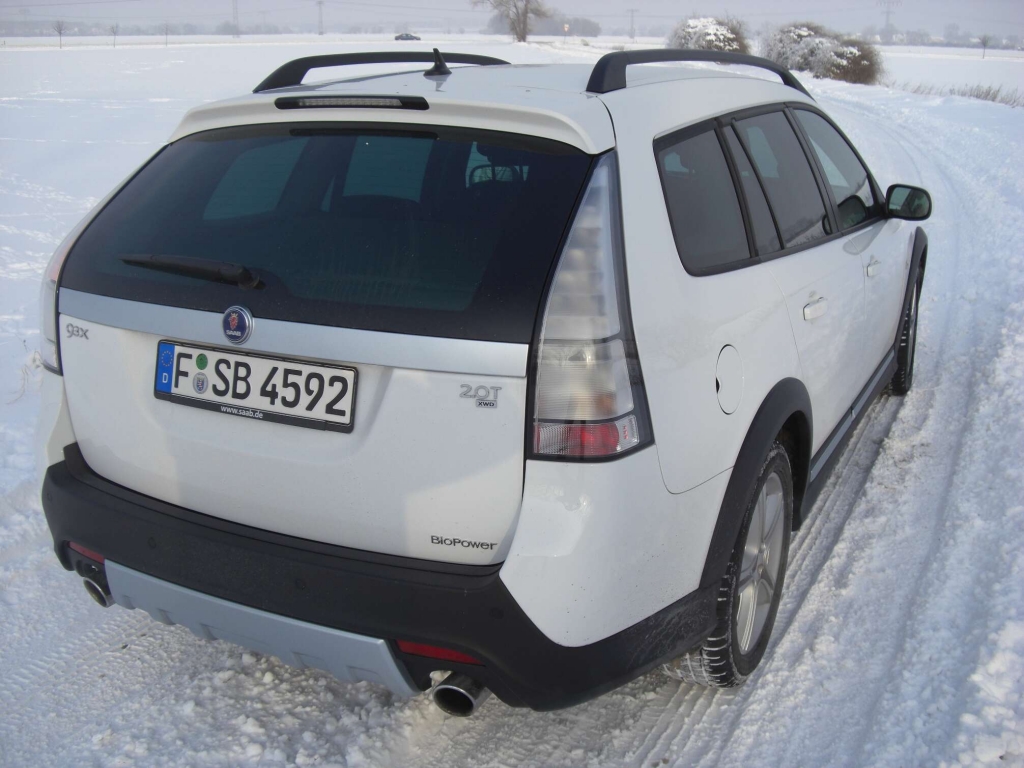 Ausfahrt Saab 9-3X XWD 2.0T BioPower: Auf allen Vieren unterwegs...