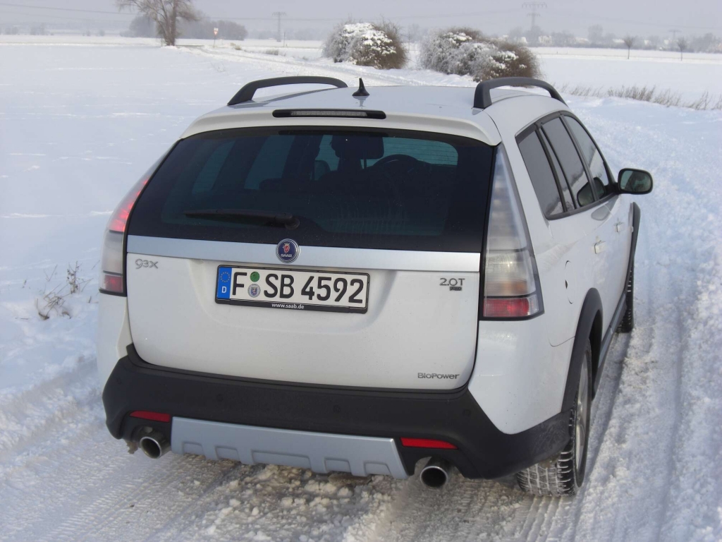 Ausfahrt Saab 9-3X XWD 2.0T BioPower: Auf allen Vieren unterwegs...