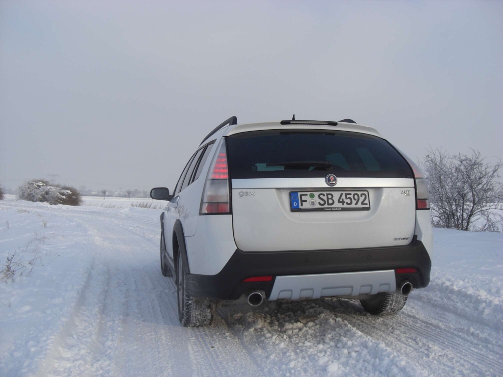 Ausfahrt Saab 9-3X XWD 2.0T BioPower: Auf allen Vieren unterwegs...