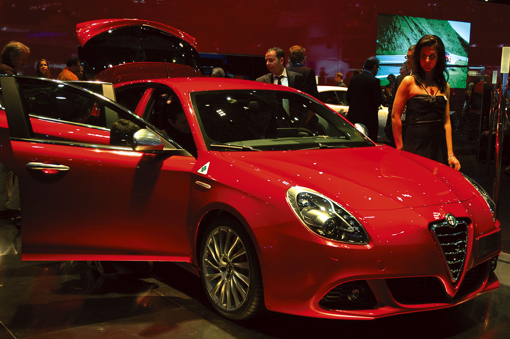 Autosalon 2010 in Genf: Alfas neue Giulietta. 