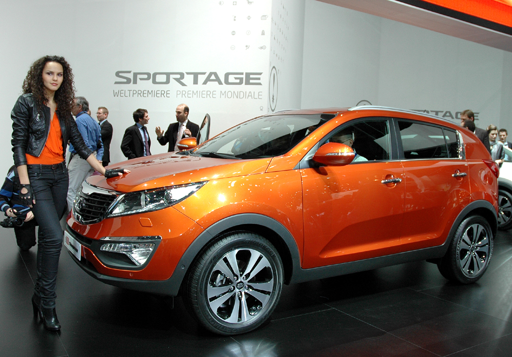 Autosalon 2010 in Genf: Kias neuer Sportage. 