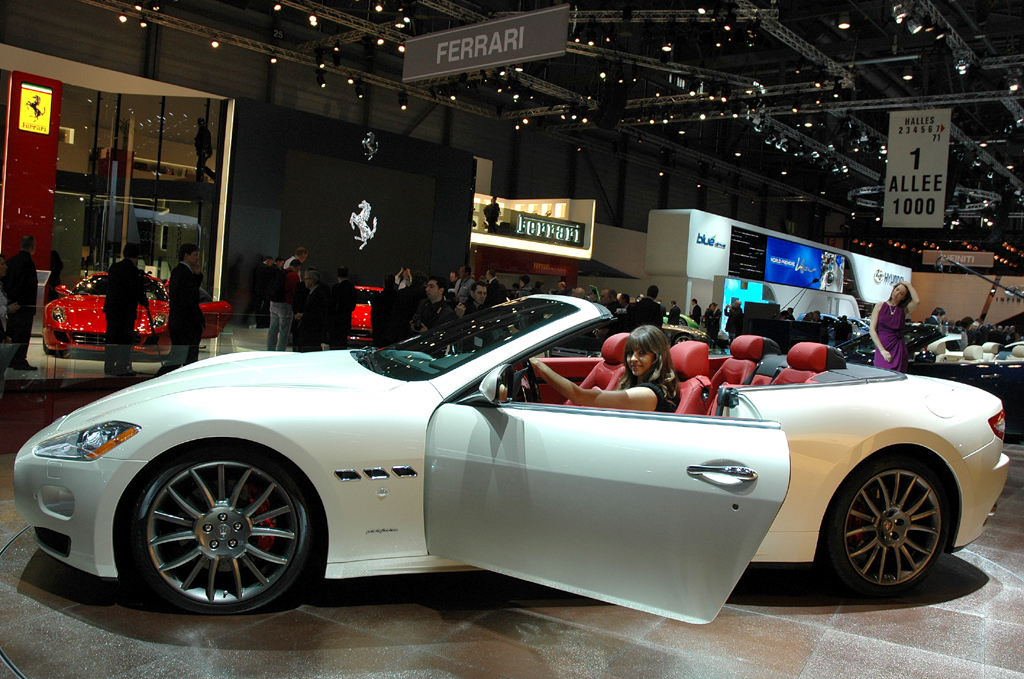Autosalon 2010 in Genf: Maseratis neues GranCabrio. 