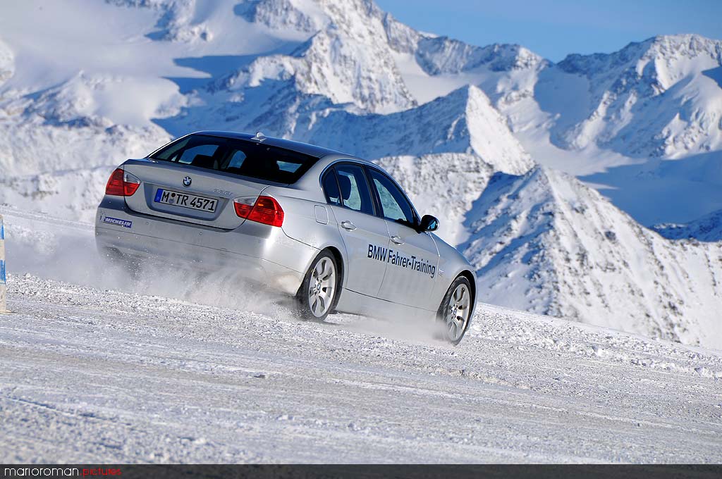 BMW – Maserati - Mercedes: Sicherheitstrainings auf Eis und Schnee