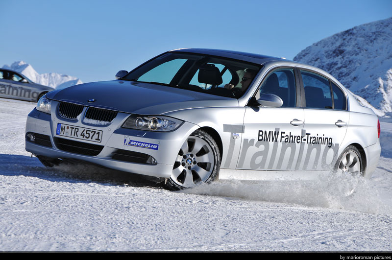 BMW – Maserati - Mercedes: Sicherheitstrainings auf Eis und Schnee