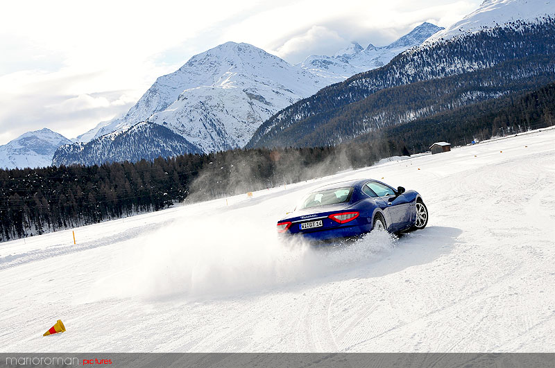 BMW – Maserati - Mercedes: Sicherheitstrainings auf Eis und Schnee