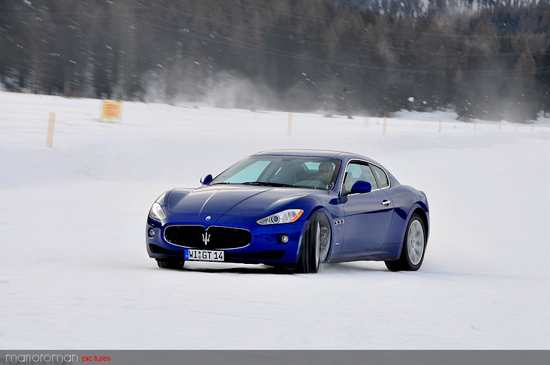 BMW – Maserati - Mercedes: Sicherheitstrainings auf Eis und Schnee