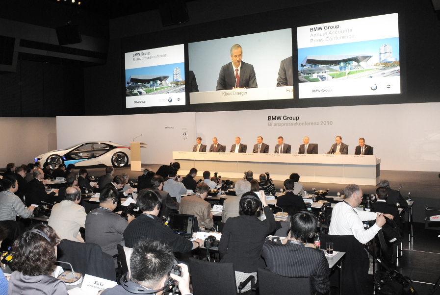 BMW will 2010 im soliden einstelligen Prozentbereich wachsen