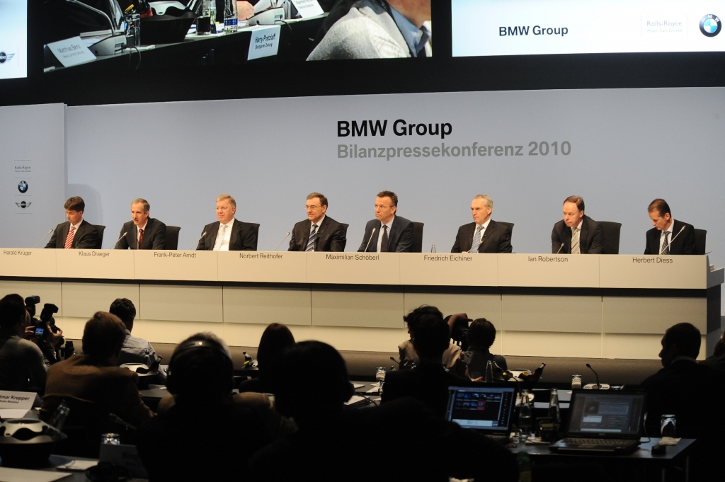 BMW will 2010 im soliden einstelligen Prozentbereich wachsen