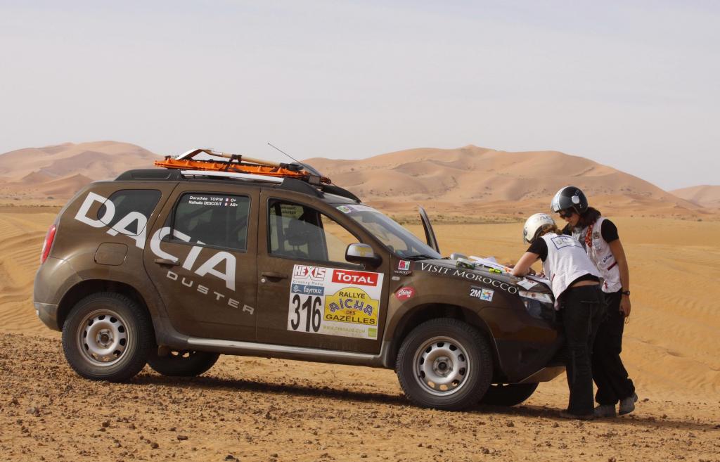Dacia Duster gewinnt Rallye Aicha des Gazelles