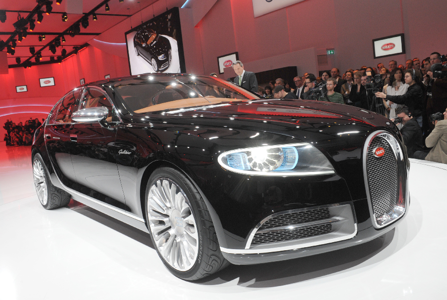 Genf 2010: Bugatti zeigt Studie für einen Viersitzer