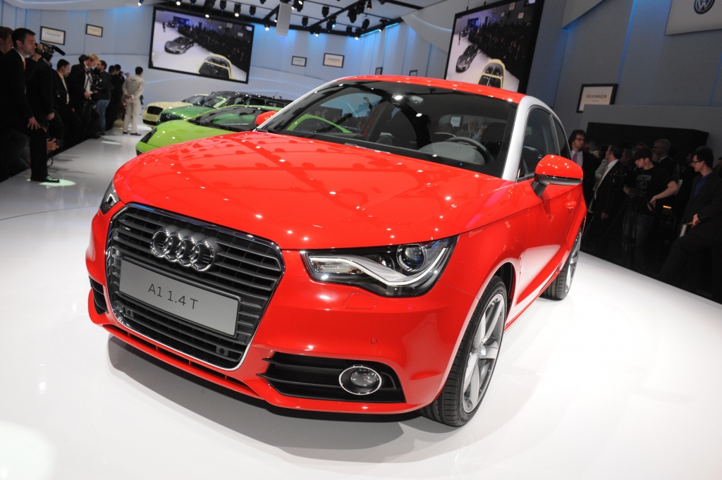 Genf 2010: Justin Timberlake präsentiert den Audi A1