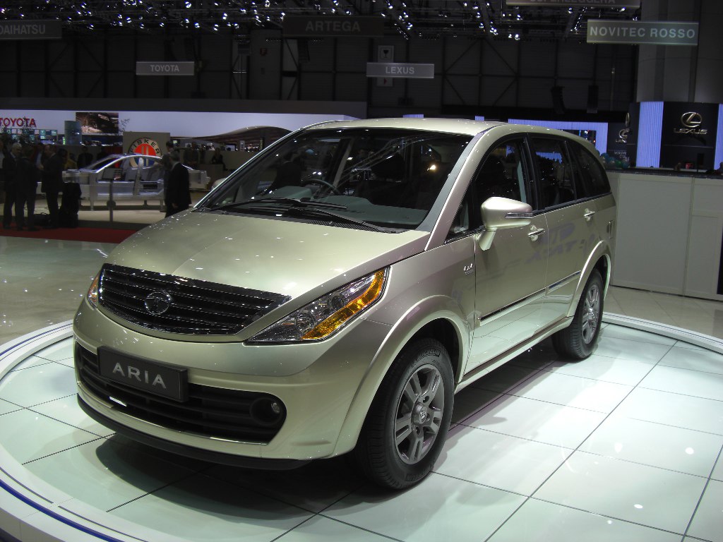 Genf 2010 (Mini)Vans: Weltpremiere des neuen VW Sharan - Tata Aria Europapremiere