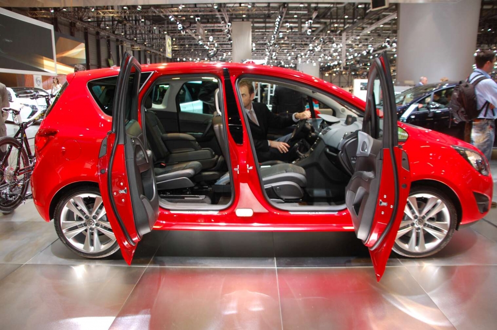 Genf 2010: Opel Meriva ist zu Preisen ab 15 990 Euro sofort bestellbar