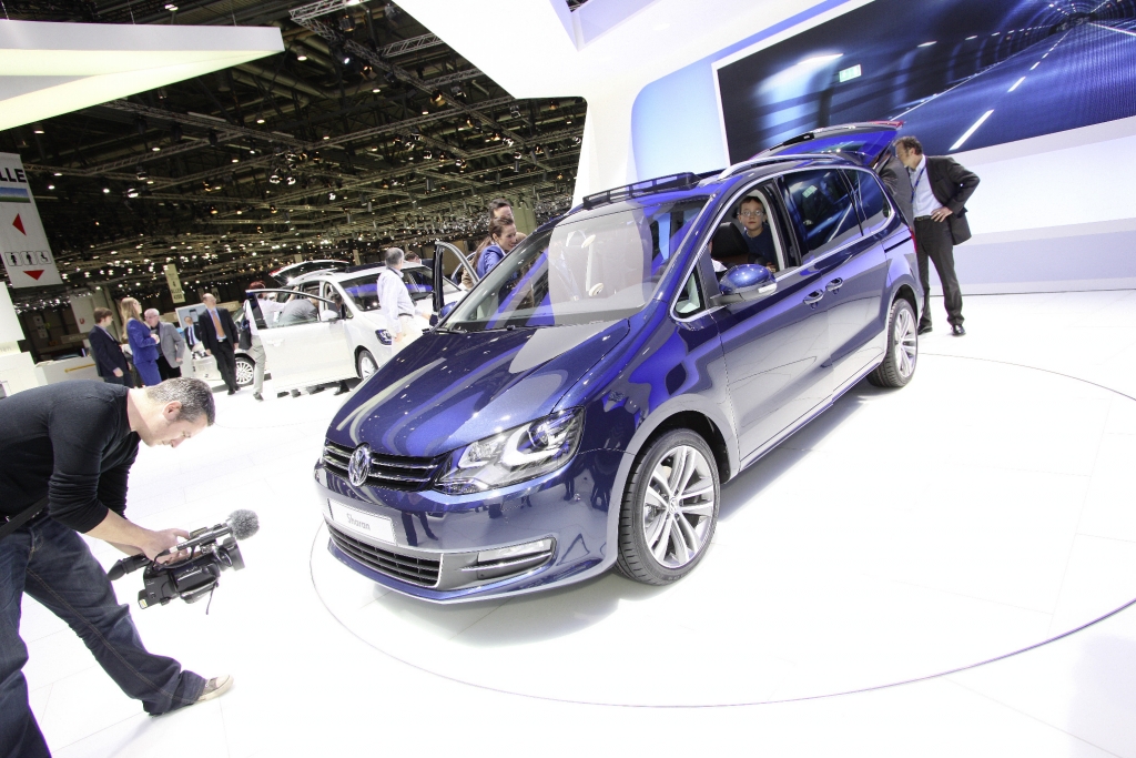 Genfer Salon 2010: Neuer Sharan rundum verbessert