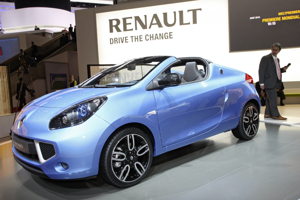 Genfer Salon 2010: Zwei Cabrios als Renault-Weltpremieren