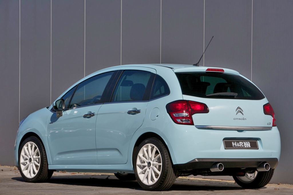 H&R Citroen C3: Sportliche Optik und mehr Fahrvergnügen