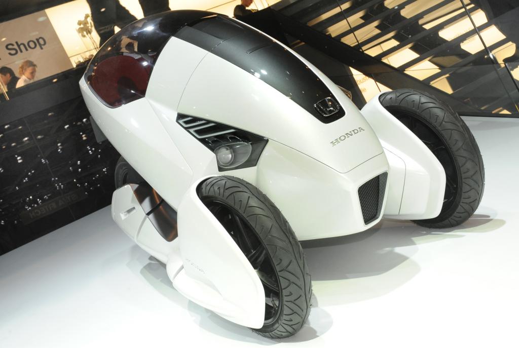 Hondas 3R-C für städtische Mobilität.