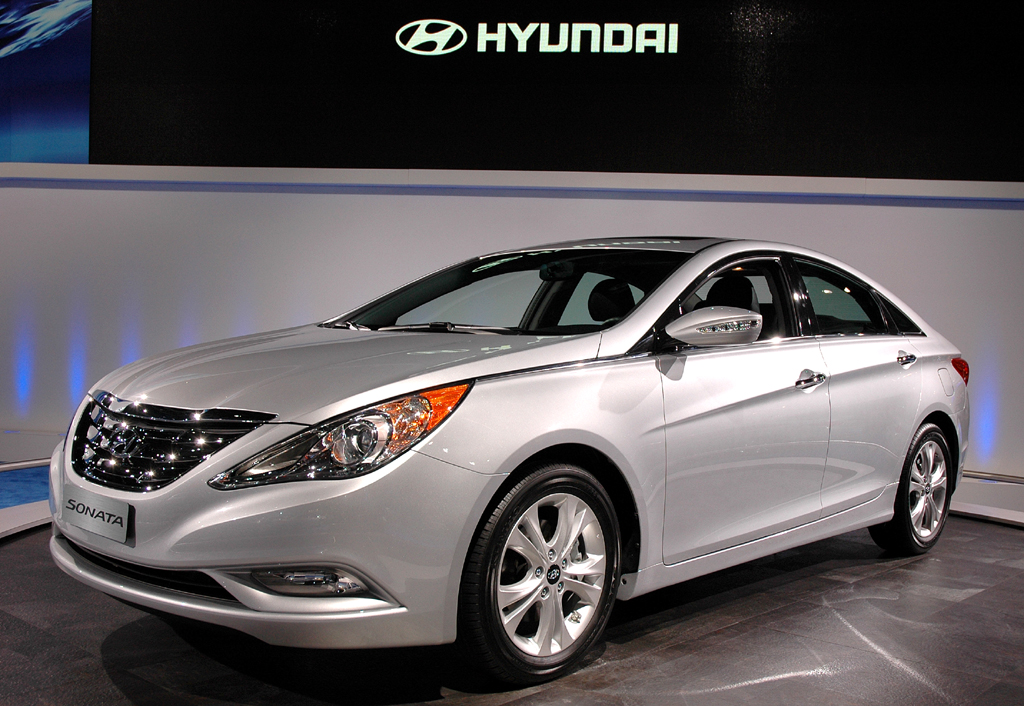 In Detroit vorgestellt: Hyundai Sonata. 