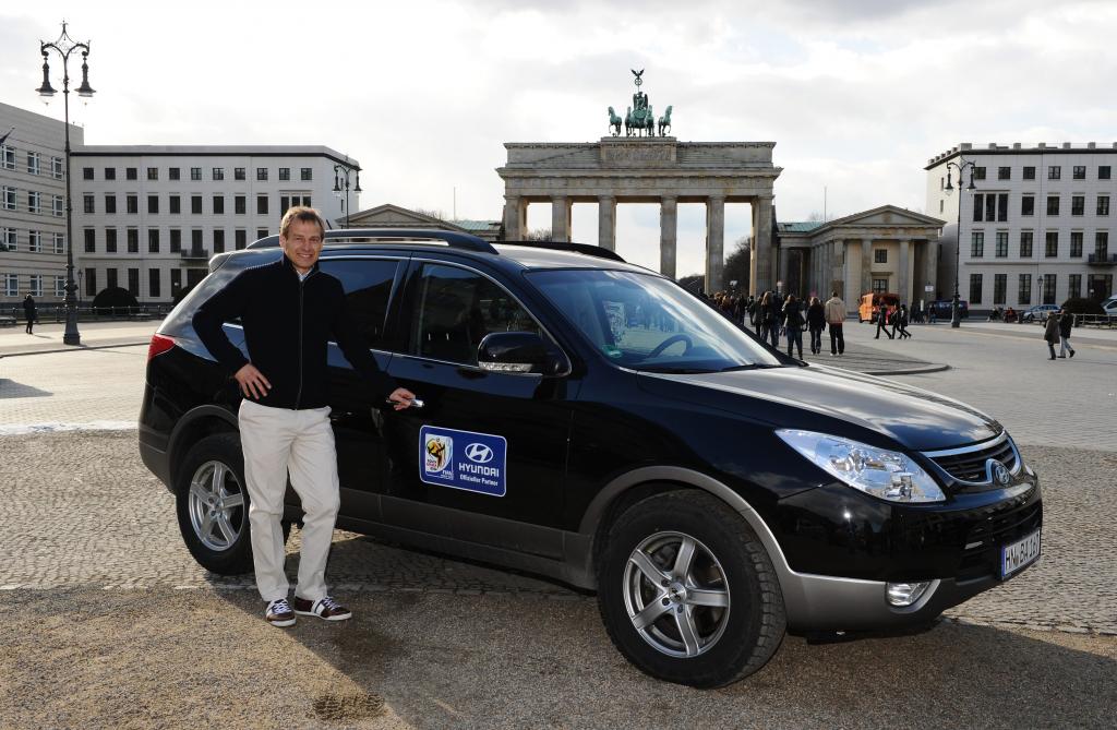 Jürgen Klinsmann, WM-Botschafter von Hyundai.