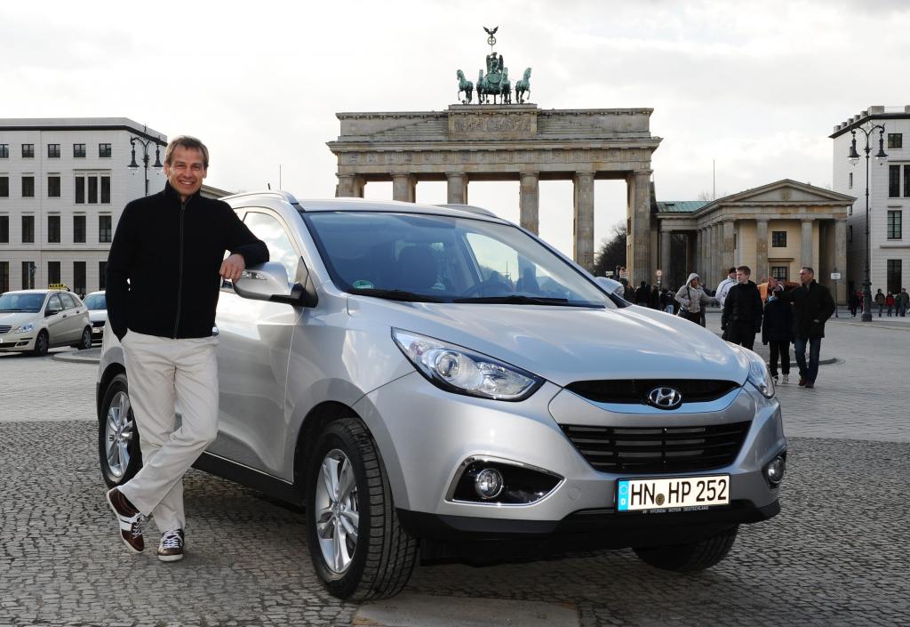 Jürgen Klinsmann, WM-Botschafter von Hyundai.