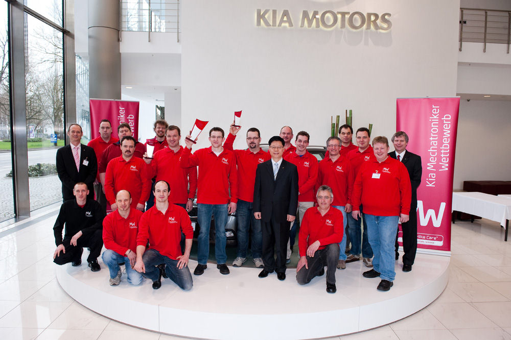 Kia: Deutscher Sieger des Kfz-Mechatroniker-Wettbewerbs steht fest 