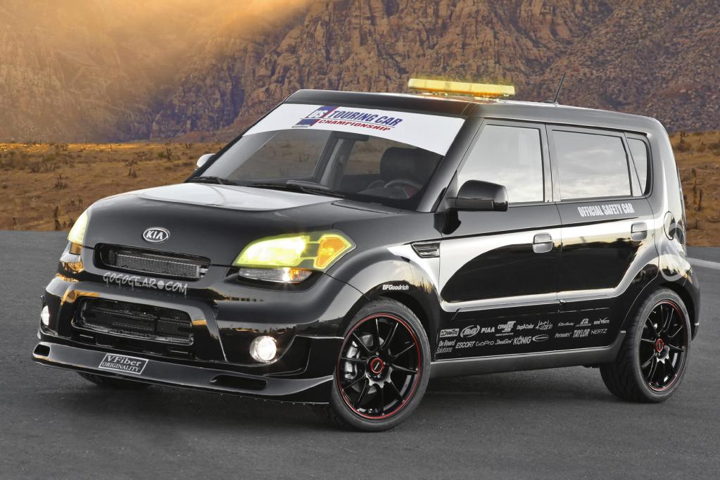 Kia Soul als Safety Car 