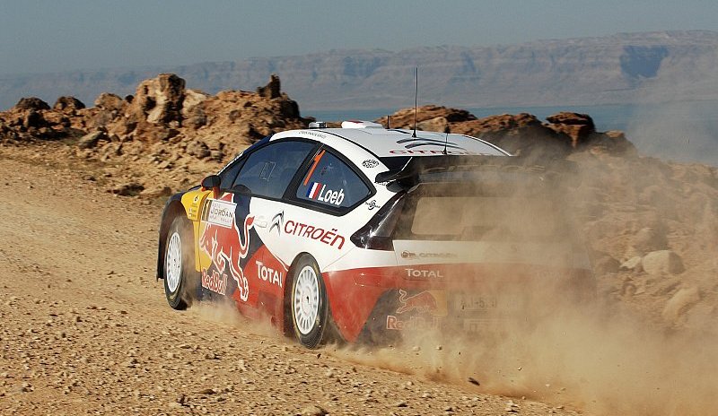 Loeb mit Bestzeit im Shakedown: Drei Citroen vorne