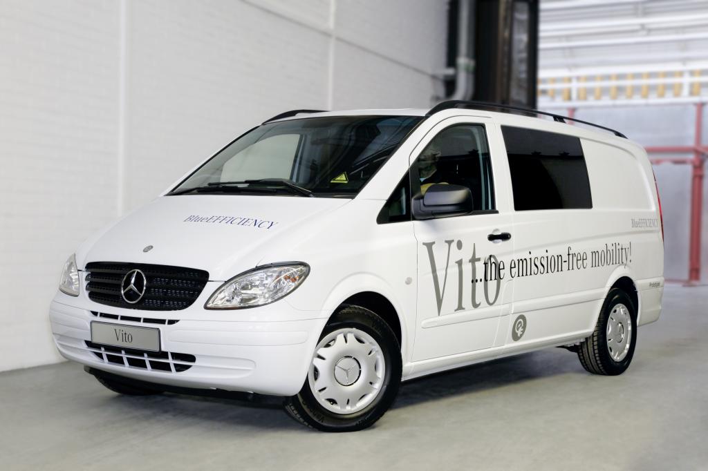Mercedes-Benz Vito E-Cell wird in Stuttgart getestet - Bild