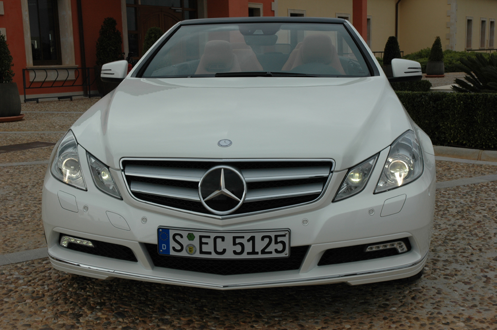 Mercedes E-Klasse Cabrio: Frontansicht.