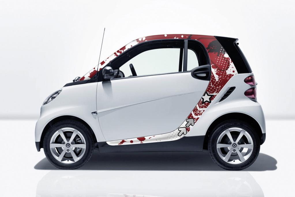Neue Dekorfolien für Smart Fortwo 