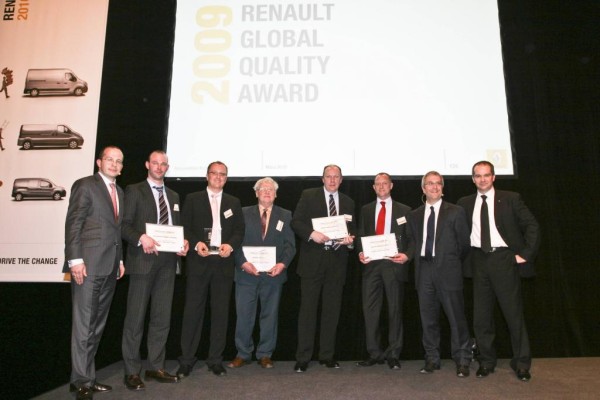 Renault Global Quality Award: Fünf deutsche Händler ausgezeichnet