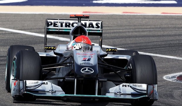 Schumacher im Qualifying hinter Rosberg: Probleme auf einer schnellen Runde