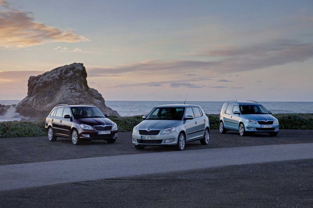 Skoda Fabia und Roomster - Neue Gesichter für die Kleinen 