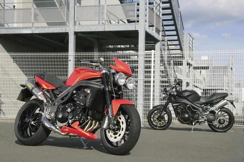 Sonderfinanzierung und Zubehör für Triumph-Motorräder 