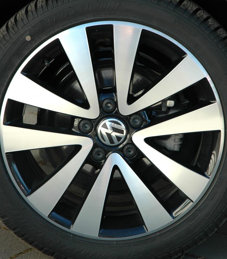 VW Golf GTD: Radansicht.