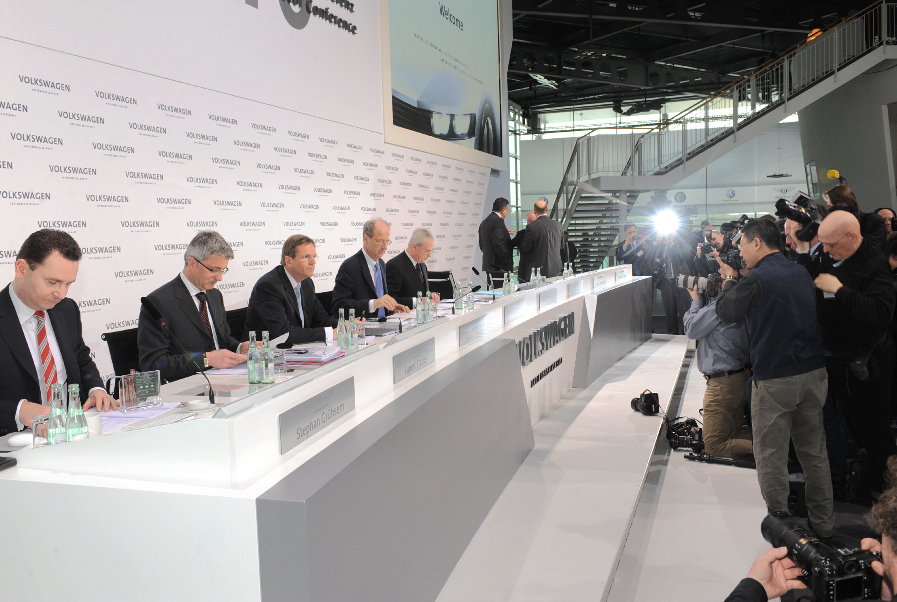 VW-Jahresbilanz 2009: Absatzerfolge in einem schwierigen Jahr