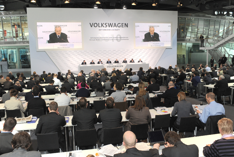 VW-Jahresbilanz 2009: Absatzerfolge in einem schwierigen Jahr