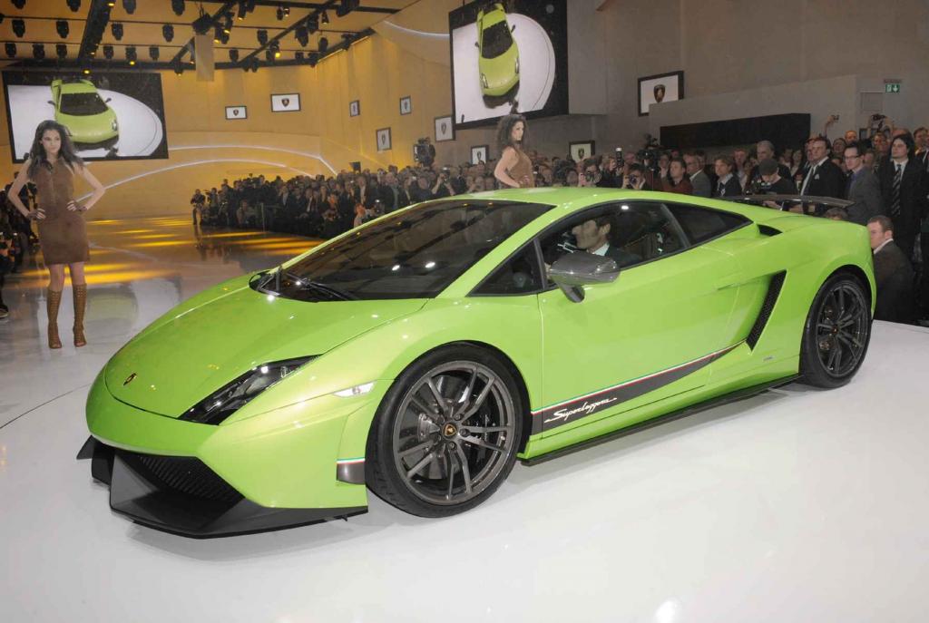 Weltpremiere in Genf: Lamborghini Gallardo LP 570-4 Superleggera. 