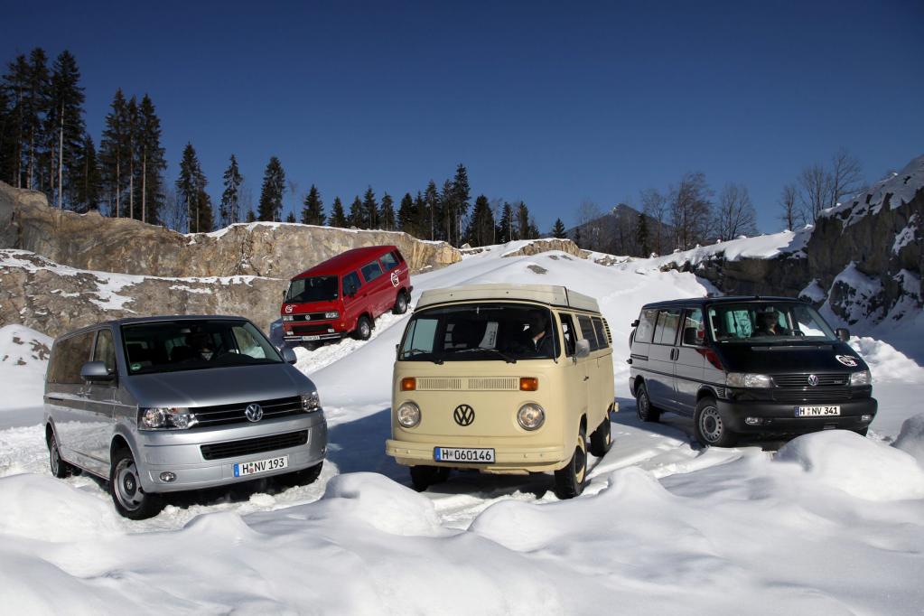 25 Jahre VW Transporter mit Allradantrieb 