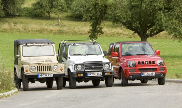 40 Jahre Allrad-Ikone Suzuki Jimny