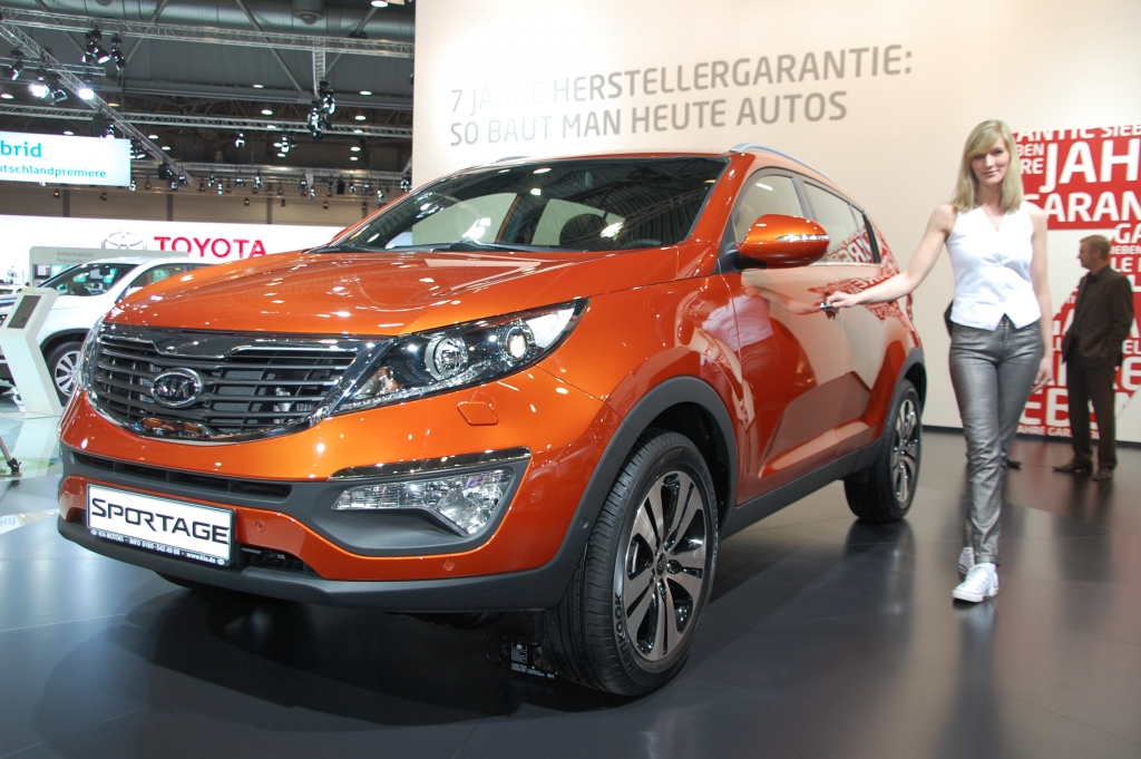 AMI 2010: Deutschlandpremiere des neuen Kia Sportage