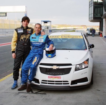 Alain Menu testete die Cupversion des Chevrolet Cruze