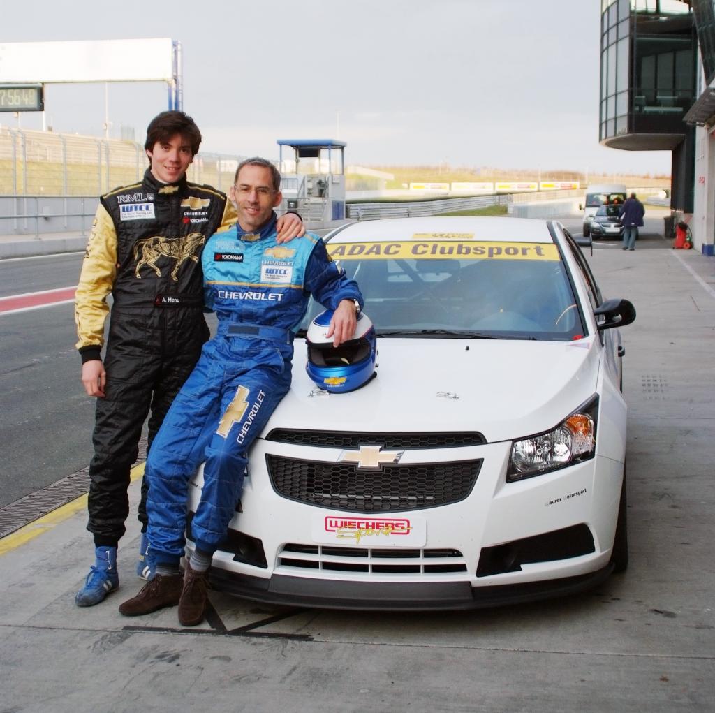 Alain Menu testete die Cupversion des Chevrolet Cruze