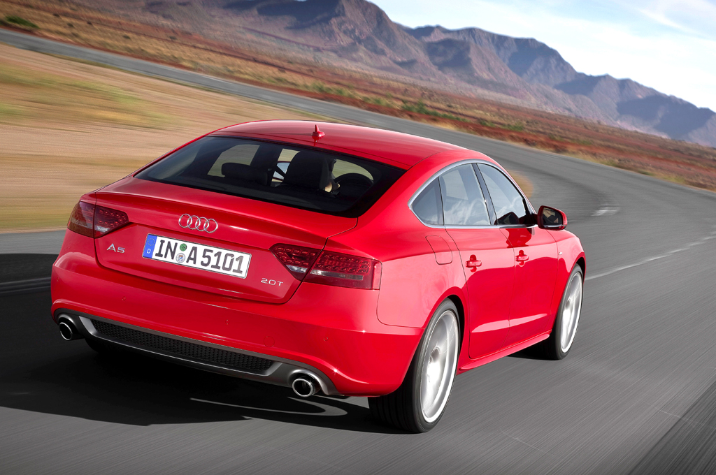 Audi A5 Sportback: Ein schöner Rücken kann auch entzücken. 